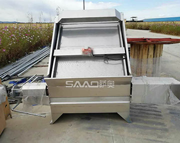 SAX系列不锈钢斜筛式固液分离机